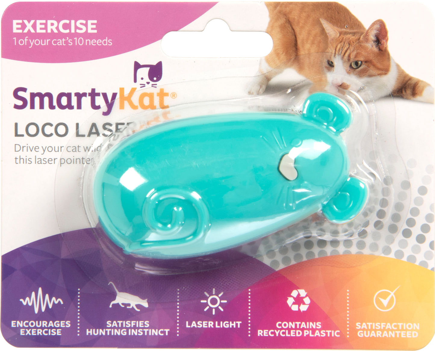 Smartykat Loco Laser Light Laser Cat Toy