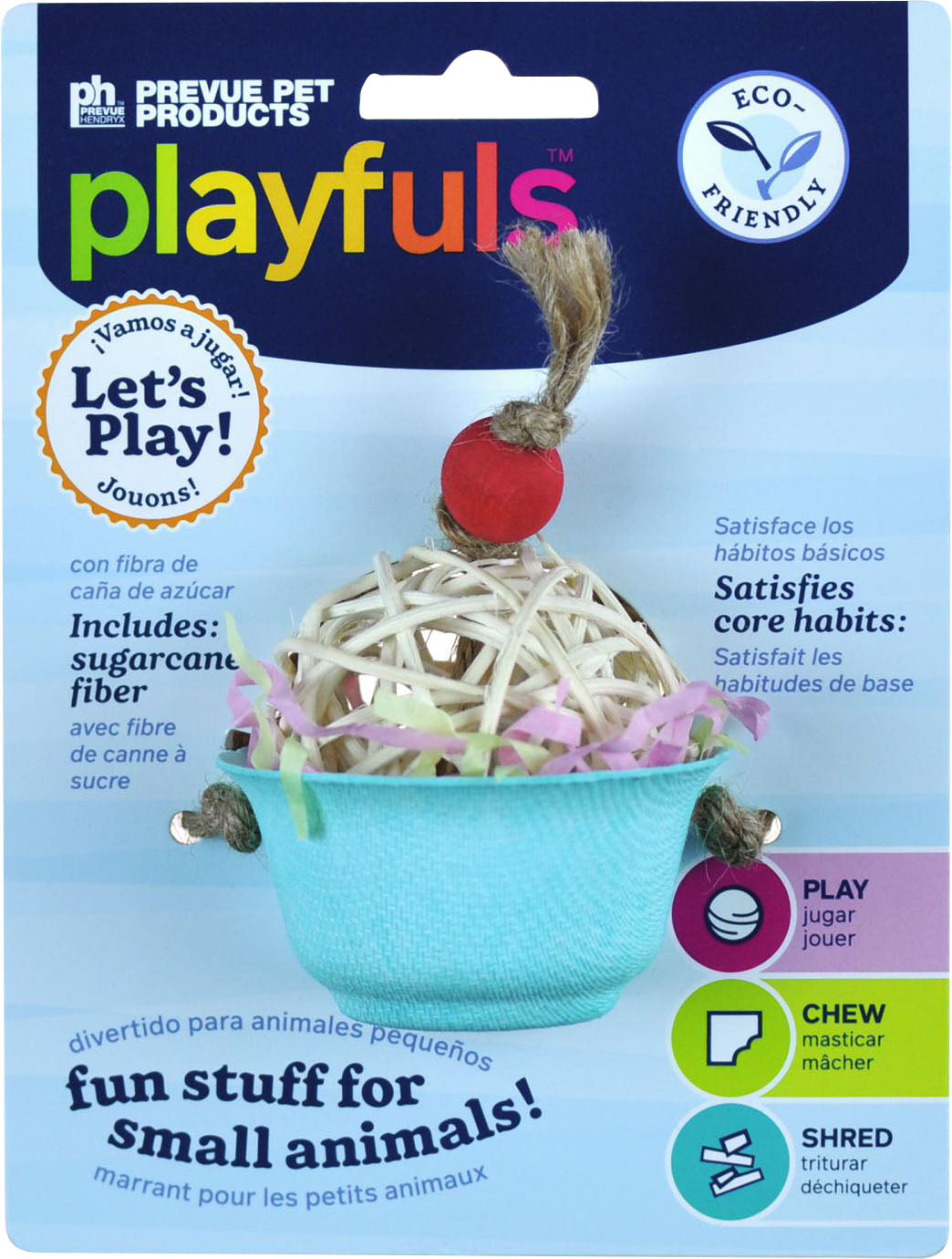 Sugarcane Cupcake Small Animal Chew