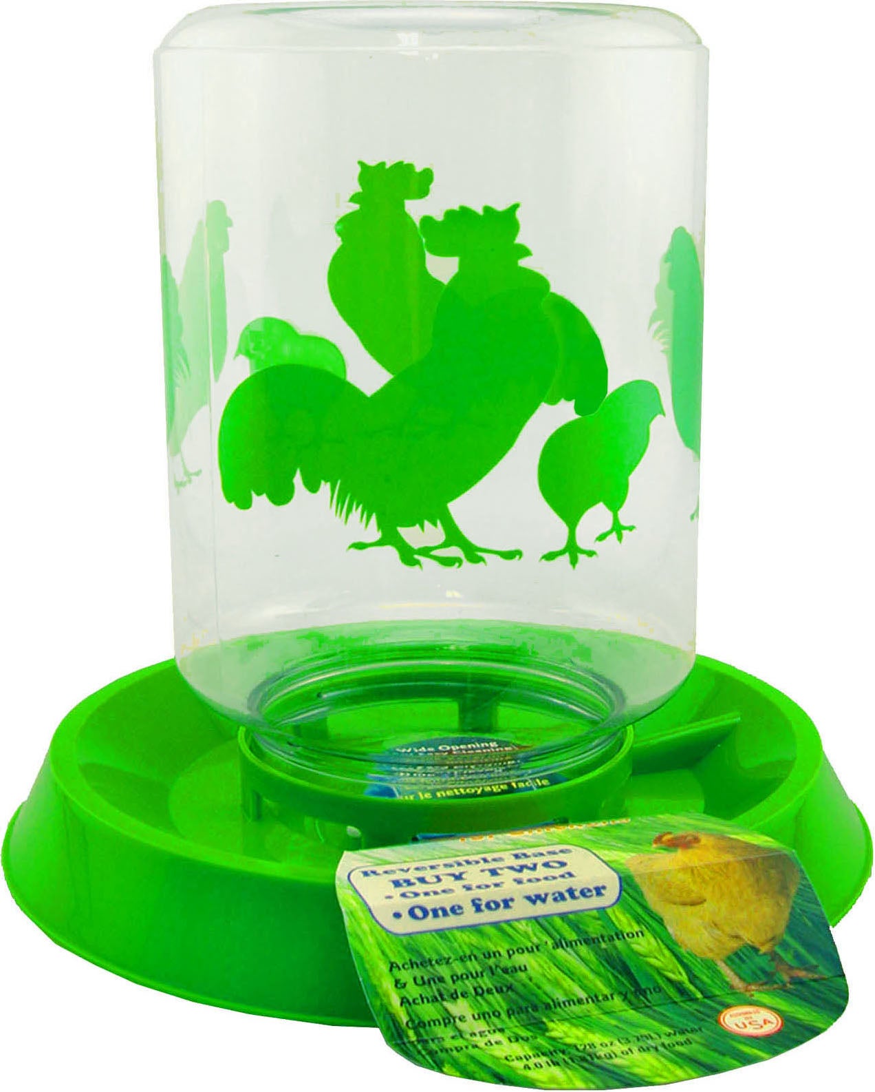 Chicken Feeder/Waterer Combo