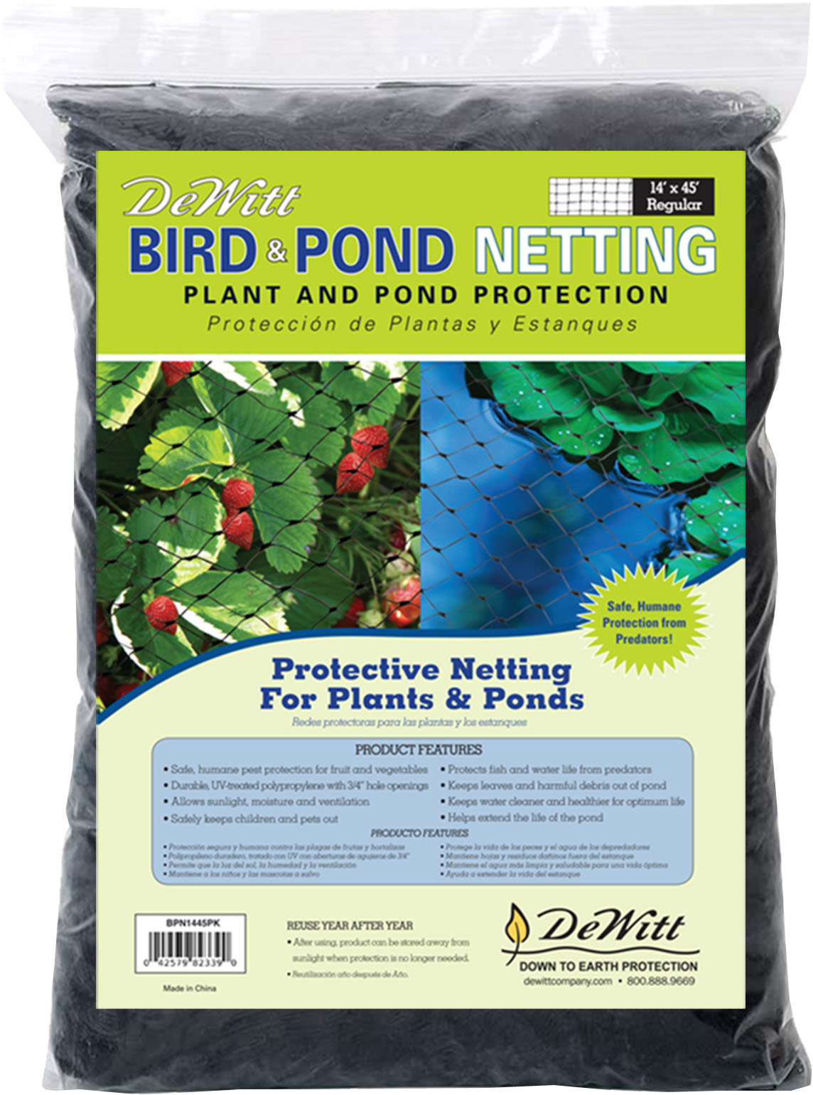 Dewitt Bird And Pond Netting