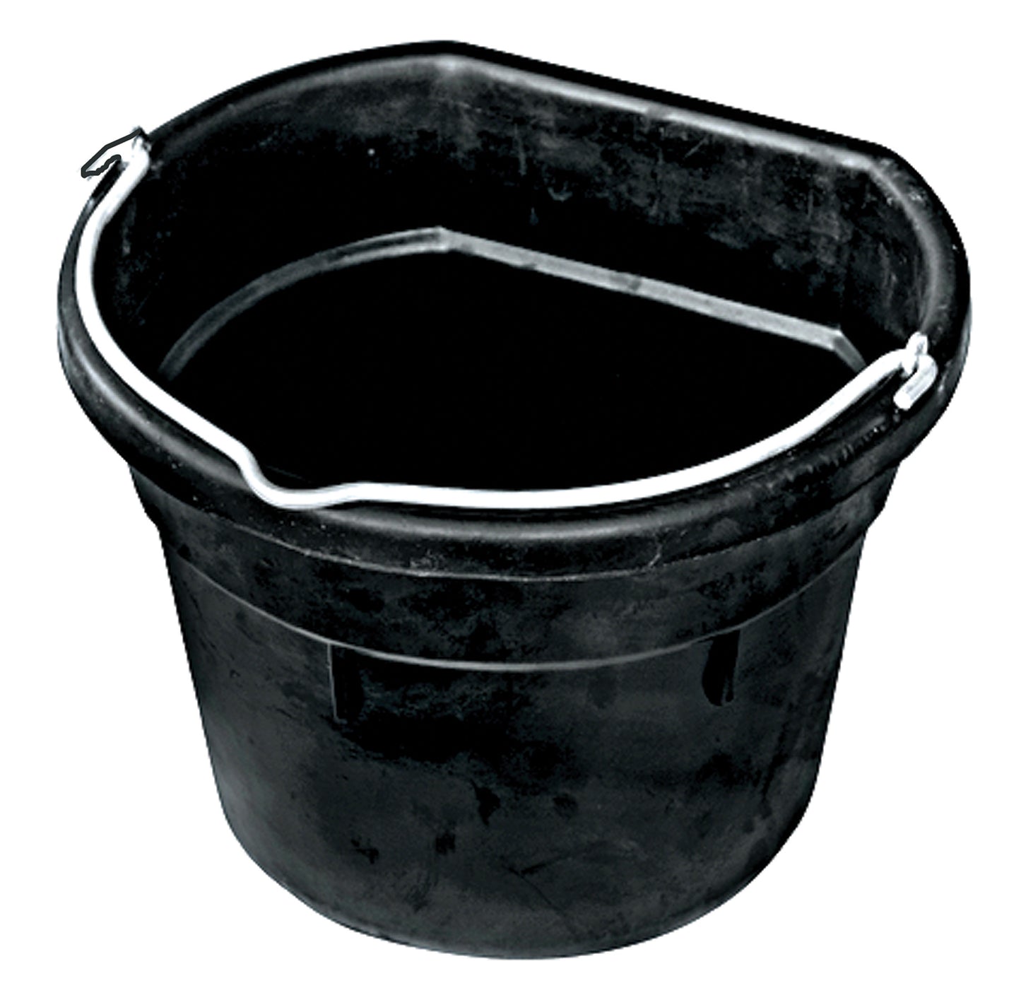 Heated Flat-Back Rubber Bucket