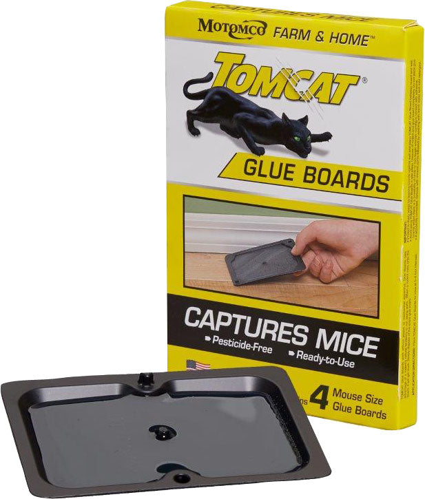Tomcat Prebaited Glue Board Mouse Traps
