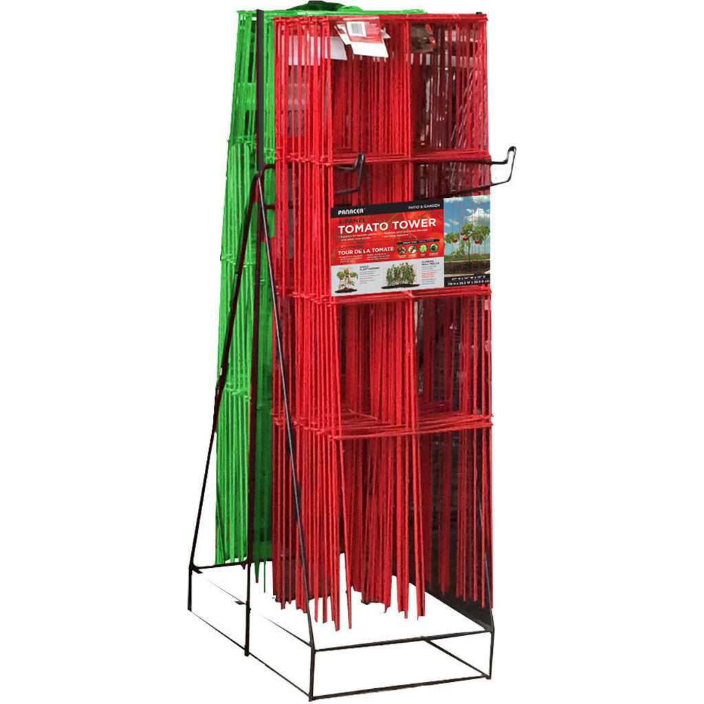 Heavy Duty 4 Panel Tomato Tower Cage Display