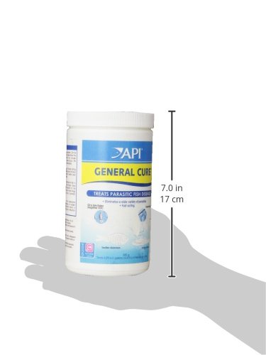 API GENERAL CURE Freshwater and Saltwater Fish Powder Medication 30-Ounce Bul...
