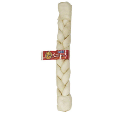 Cadet Braided Rawhide Stick For Dogs, 13 To 14-Inch