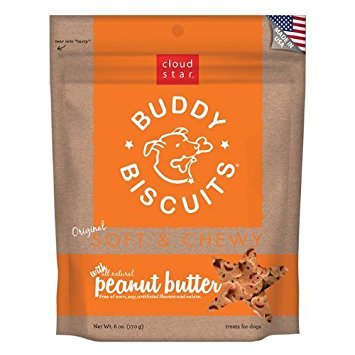 Buddy Biscuits Variety Pack Including Roasted Chicken, Peanut Butter, and Bac...