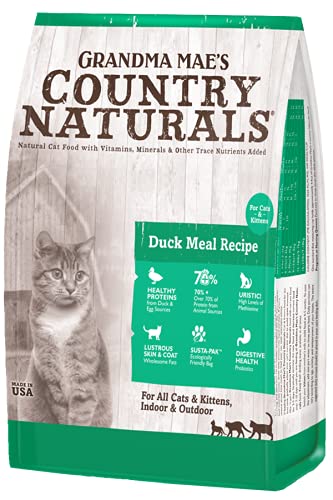 Grandma Mae's Country Naturals Grain Inclusive Dry Cat & Kitten Food 6 LB Duc...