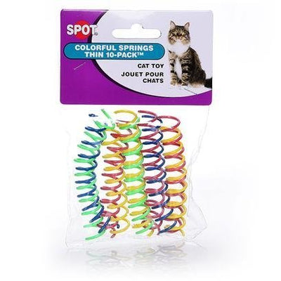 HDP Spot Cat or Kitten Colorful Thin Springs Size:Pack of 100
