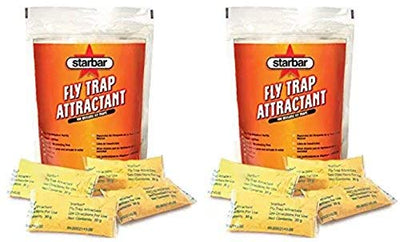 Starbar 2 Bags of Fly Trap Attractant, 16 Pouches Total