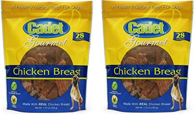 Cadet Chicken Breast Jerky Dog Treats, 28 Ounces Per Bag