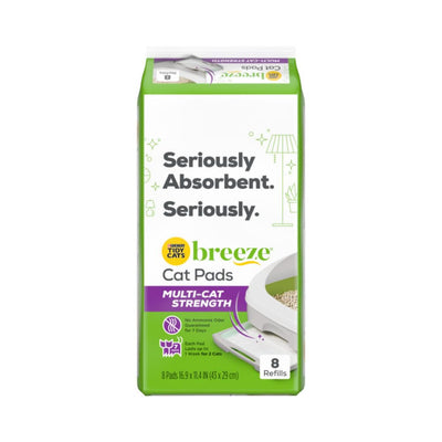 Purina Tidy Cats Cat Litter Accessories, Breeze Pads Refill Pack Multi Cat Li...