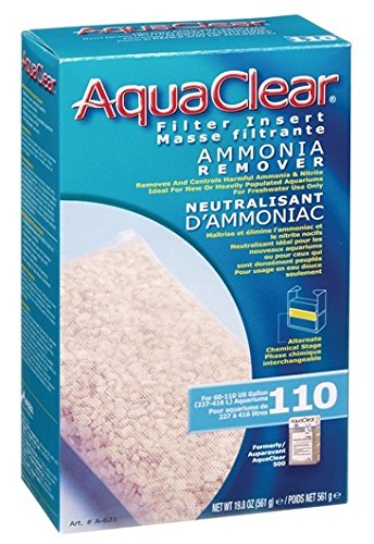 Aquaclear 110 Replacement Media Bundle: Sponge, Carbon, Ammonia Remover