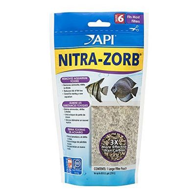 API NITRA-ZORB SIZE 6 Aquarium Canister Filter Filtration Pouch 1-Count Bag (...