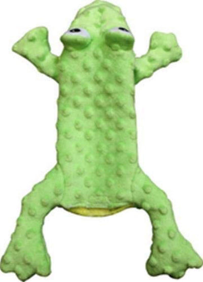 Ethical Pets 54093 Skinneeez Extreme Stuffing Free Dog Toy, 14", Frog, Green,...
