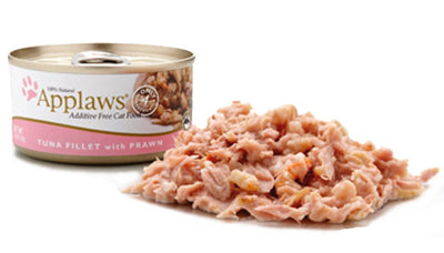 Applaws Tuna Fillet And Prawn, 24 - 2.47-Ounce Can