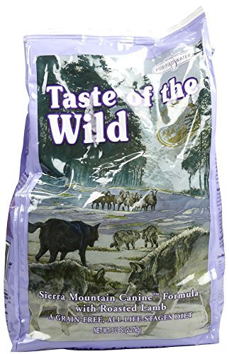 Taste of the Wild Dry Dog Food, Sierra Mountain with Lamb, 5 Pound Bag by Tas...