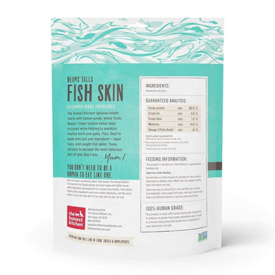 The Honest Kitchen Beams Fish Skin Treat - Dehydrated Grain Free Fish Skins D...