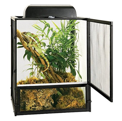 Zoo Med ReptiBreeze Open Air Screen Cage, Medium, 16 x 16 x 30-Inches