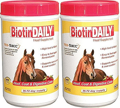 (2 Pack) Biotin Daily Hoof Care Supplement