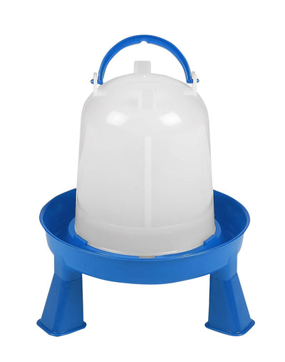 Double-Tuf® Poultry Waterer with Legs | Durable Water Container | Carrying Ha...