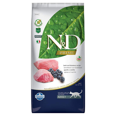 Farmina Natural & Delicious Grain Free Lamb and Blueberry Adult Cat, 11 lb bag