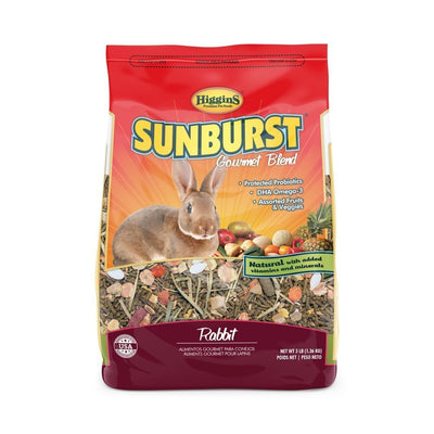 Higgins Sunburst Gourmet Food Mix for Rabbits Net WT 6LB
