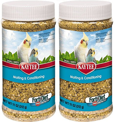 (2 Pack) Kaytee Forti-Diet Pro Health Molting & Conditioning Supplement for S...