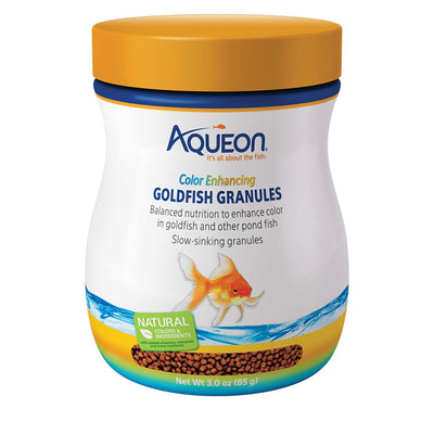 (3 Pack) Aqueon Goldfish Color Enhancing Granules, 3-Ounce each