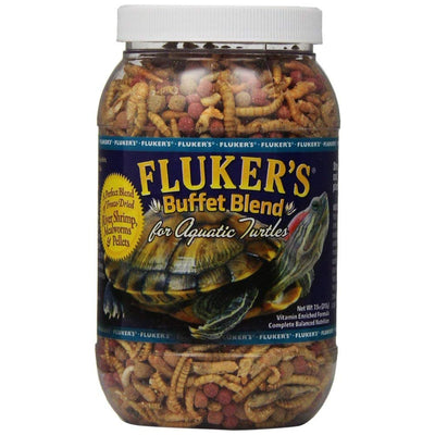 Fluker's Buffet Blend Aquatic Turtle Formula for Pets, 7.5-Ounce [2-Pack]