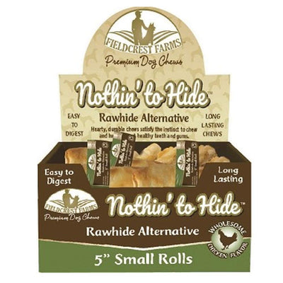 Fieldcrest Farms 12 Pack of Nothin' to Hide Rolls, 5 Inch Small, Easy to Dige...