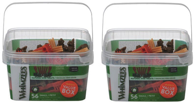 Whimzees Small Variety Dog Treats Container (2-Pack)