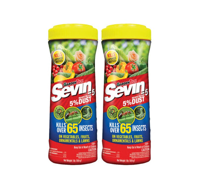 Garden Tech Dust Bug Killer Multiple Insects Rtu Carbaryl 1 Lb. (Pack of 2)