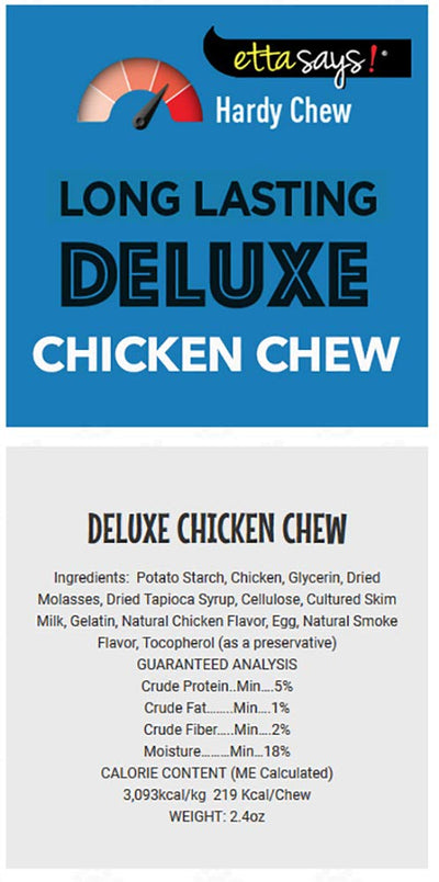 ETTA SAYS! Deluxe Chews for Dogs – Lamb, Chicken & Turkey Dog Treats Variety ...