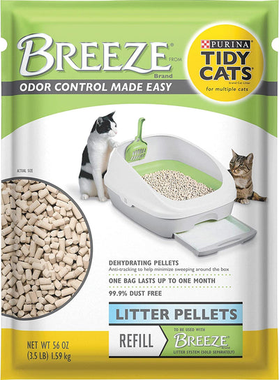 Tidy Cats Breeze Cat Breeze Litter Pellets (3.5 LB (Pack of 4))