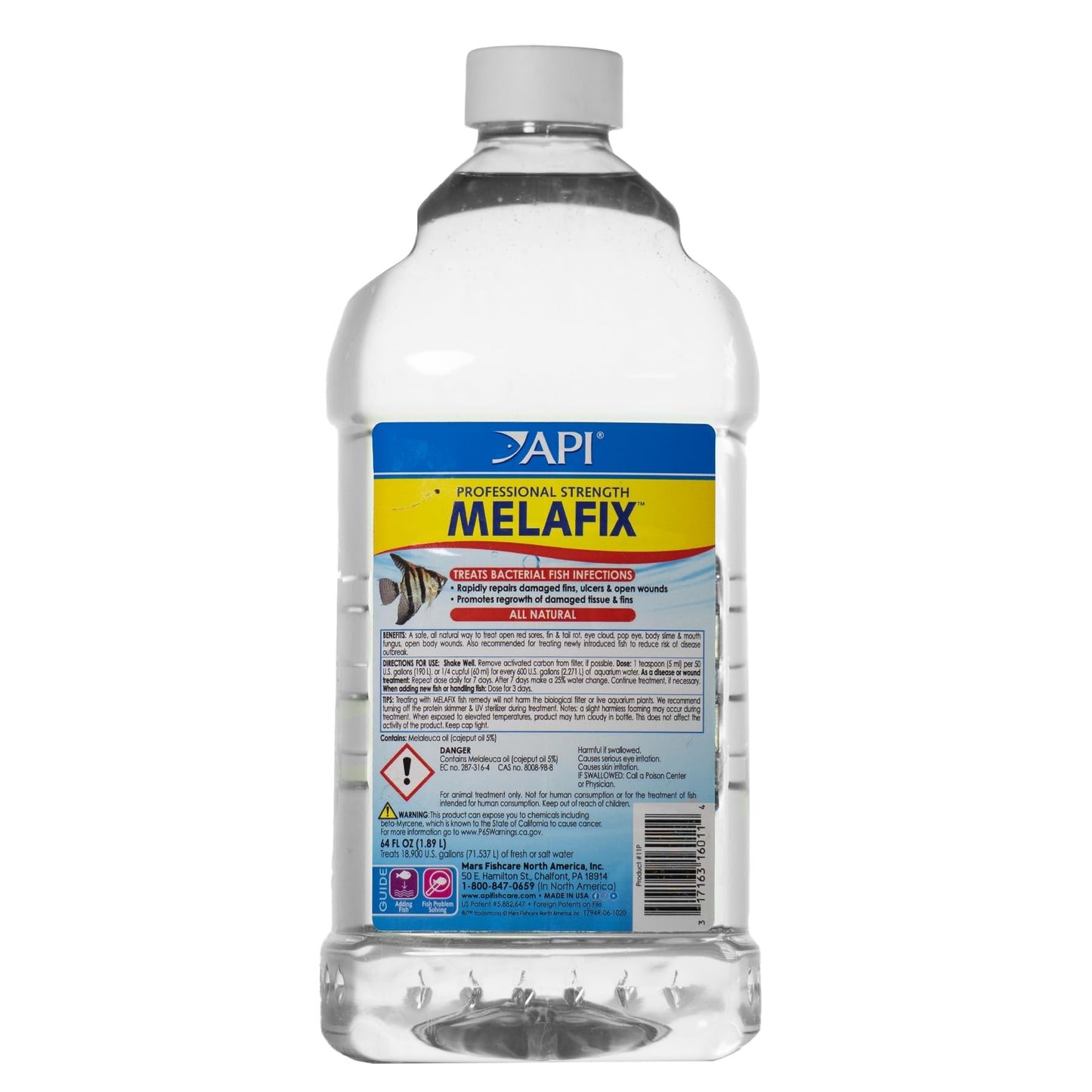 API MELAFIX Freshwater Fish Bacterial Infection Remedy 64-Ounce Bottle