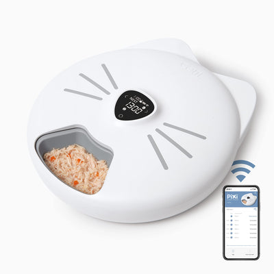 Catit PIXI Smart 6-Meal Feeder – Automatic and Customizable Feeding Schedule ...