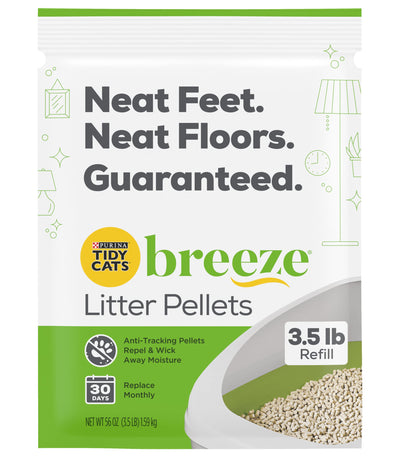 Purina Tidy Cats Breeze Litter Pellets Refill Pouch, Made for Multiple Cats, ...