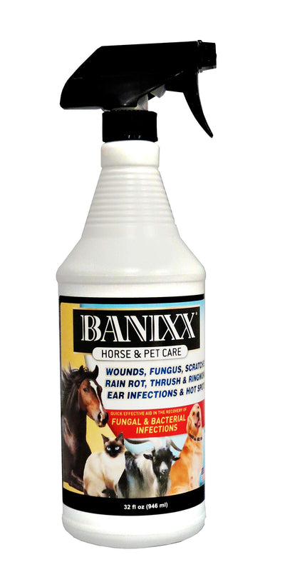 Banixx HorseBanixx Horse & Pet Care for Fungal & Bacterial infections 32oz