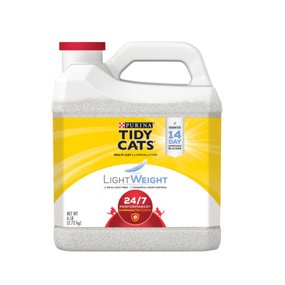Purina Tidy Cats Light Weight, Low Dust, Clumping Cat Litter, 24/7 Performanc...