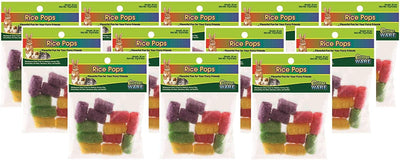 Ware Manufacturing 12 Pack of Small Rice Pops Chew Treats for Small Pets, 12 ...