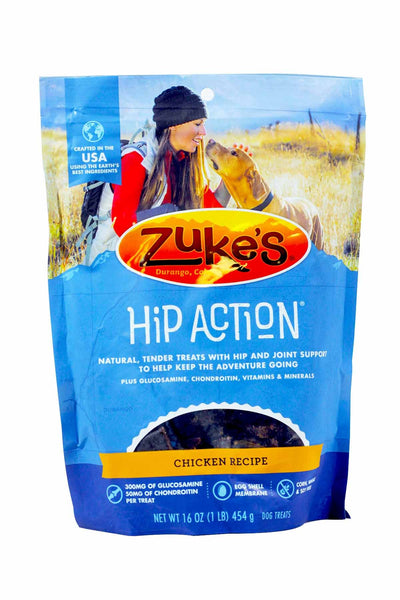 Zuke`s Hip Action Dog Treat Chicken 1lb