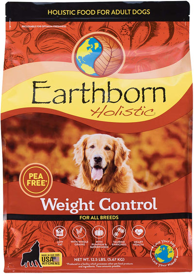 Earthborn Holistic Weight Control Dry Dog Food, 12.5 lb