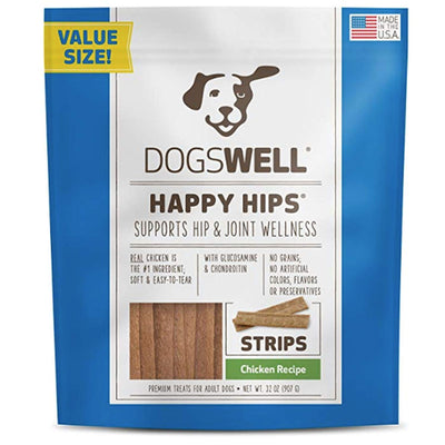 Dogswell 100% Meaty Soft Treats for Dogs, Made in the USA with Glucosamine, C...