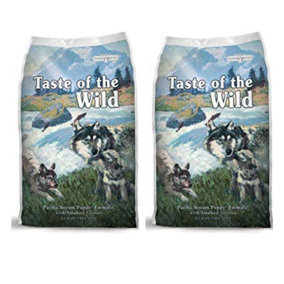 Taste of the Wild 2 Pack Pacific Stream Puppy Dry Dog food. (2) - 5 lb. Bags ...