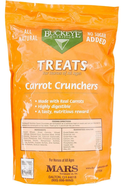 Buckeye Nutrition Carrot Crunchers Equine Treats