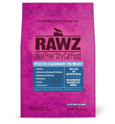 Rawz Meal Free Dry Natural Cat Food (Chicken & Whitefish, 7.8 lb.)