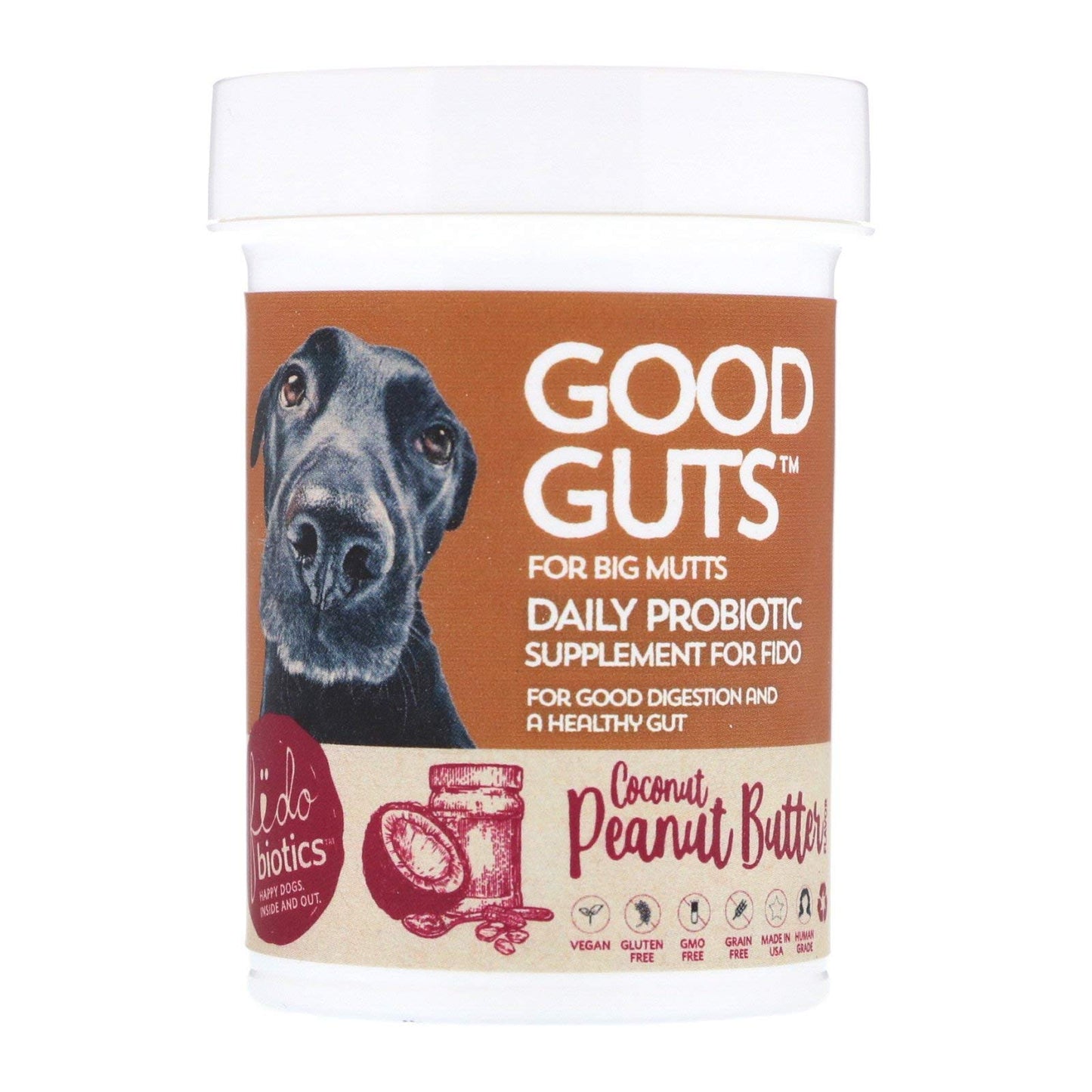 Fidobiotics, Good Guts Large Dog, 1 Count