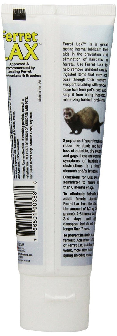 Marshall (3 Pack) Pet Products Ferret Lax Hairball and Obstruction Remedy 3-O...