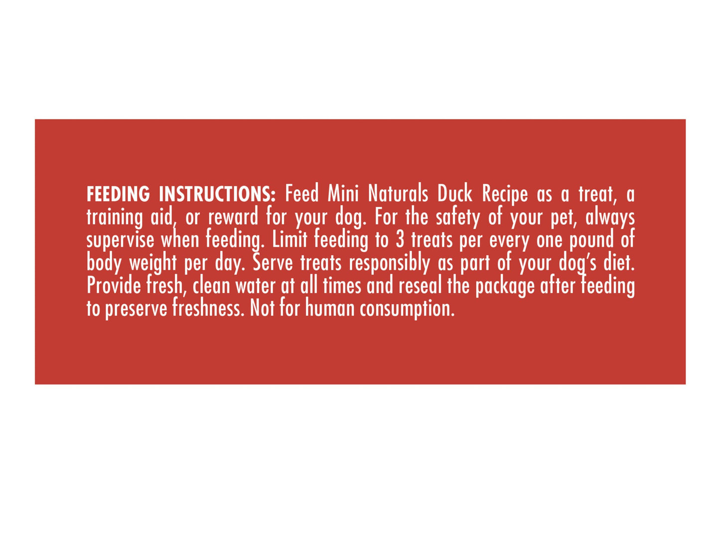 Zuke's Mini Naturals Training Dog Treats Duck Recipe, 16 OZ