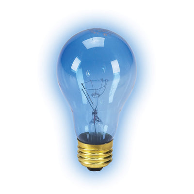 Zilla Incandescent Day Blue Light Bulb for Reptiles 75 Watt - Pack of 4